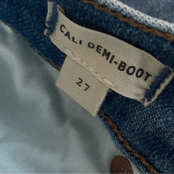 Women’s Madewell Cali-Denim Boot Jeans Size 27 - Picture 4 of 4